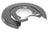 Vaico V10-5005 Brake Dust Shield - Rear Left
