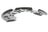 Vaico V10-5057 Brake Backing Plate - Front Left