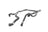 Vaico V20-2355 Engine Coolant Reservoir Hose - Outer