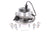 Vaico V41-0023 Wheel Bearing and Hub Assembly - Front