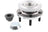 Vaico V95-0230 Wheel Bearing and Hub Assembly - Front