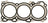 Mahle 54425 Engine Cylinder Head Gasket - Right