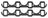 Mahle 95025SG Exhaust Manifold Gasket Set