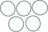 Mahle B45971 Spark Plug Tube Seal Set