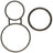 Mahle C33608 Engine Coolant Thermostat Gasket