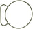 Mahle G31978 Fuel Injection Throttle Body Mounting Gasket