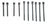 Mahle GS33341 Engine Cylinder Head Bolt Set