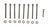 Mahle GS33360 Engine Cylinder Head Bolt Set