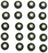 Mahle GS33535 Engine Valve Cover Grommet Set
