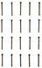 Mahle GS33540 Engine Cylinder Head Bolt Set
