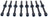 Mahle GS33612 Engine Cylinder Head Bolt Set