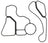 Mahle GS33747 Engine Oil Filter Housing Seal Kit