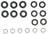 Mahle GS33877 Fuel Injector O-Ring Kit - Upper and Lower