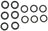 Mahle GS33928 Fuel Injector O-Ring Kit - Upper and Lower