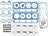 Mahle HS54445 Engine Cylinder Head Gasket Set