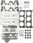 Mahle HS54647 Engine Cylinder Head Gasket Set