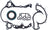 Mahle JV1114 Engine Timing Cover Gasket Set