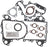 Mahle JV1134 Engine Timing Cover Gasket Set