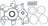 Mahle JV5066 Engine Timing Cover Gasket Set