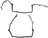 Mahle JV5141 Engine Timing Cover Gasket Set - Upper