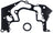 Mahle JV5143 Engine Timing Cover Gasket Set - Lower