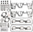 Mahle MIS16259WB Engine Intake Manifold Gasket Set