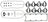 Mahle MIS20135 Engine Intake Manifold Gasket Set