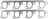 Mahle MS15197 Exhaust Manifold Gasket Set