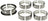 Clevite MS-1545A Engine Crankshaft Main Bearing Set
