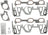 Mahle MS16259P Engine Intake Manifold Gasket Set