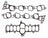Mahle MS19240 Engine Intake Manifold Gasket Set - Lower and Upper