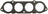 Mahle MS19273 Engine Intake Manifold Gasket - Upper