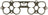 Mahle MS19289 Fuel Injection Plenum Gasket