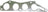 Mahle MS19376 Exhaust Manifold Gasket
