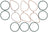 Mahle MS19494 Fuel Injection Plenum Gasket Set