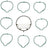 Mahle MS19538 Engine Intake Manifold Gasket Set