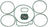Mahle MS19540 Engine Intake Manifold Gasket Set