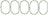 Mahle MS19625 Engine Intake Manifold Gasket Set