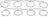 Mahle MS19639 Engine Intake Manifold Gasket Set