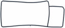 Mahle MS19647 Supercharger Gasket