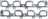 Mahle MS19672 Exhaust Manifold Gasket Set