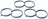 Mahle MS19703 Fuel Injection Plenum Gasket Set