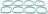 Mahle MS19706 Engine Intake Manifold Gasket Set