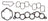 Mahle MS19810 Fuel Injection Plenum Gasket Set