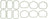 Mahle MS19879 Engine Intake Manifold Gasket Set