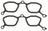 Mahle MS19930 Engine Intake Manifold Gasket