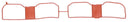 Mahle MS20453 Engine Intake Manifold Gasket