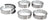 Clevite MS-2339A-30 Engine Crankshaft Main Bearing Set