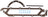 Mahle OS20526A Engine Oil Pan Gasket Set