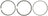 Mahle S42097 Engine Piston Ring Set
